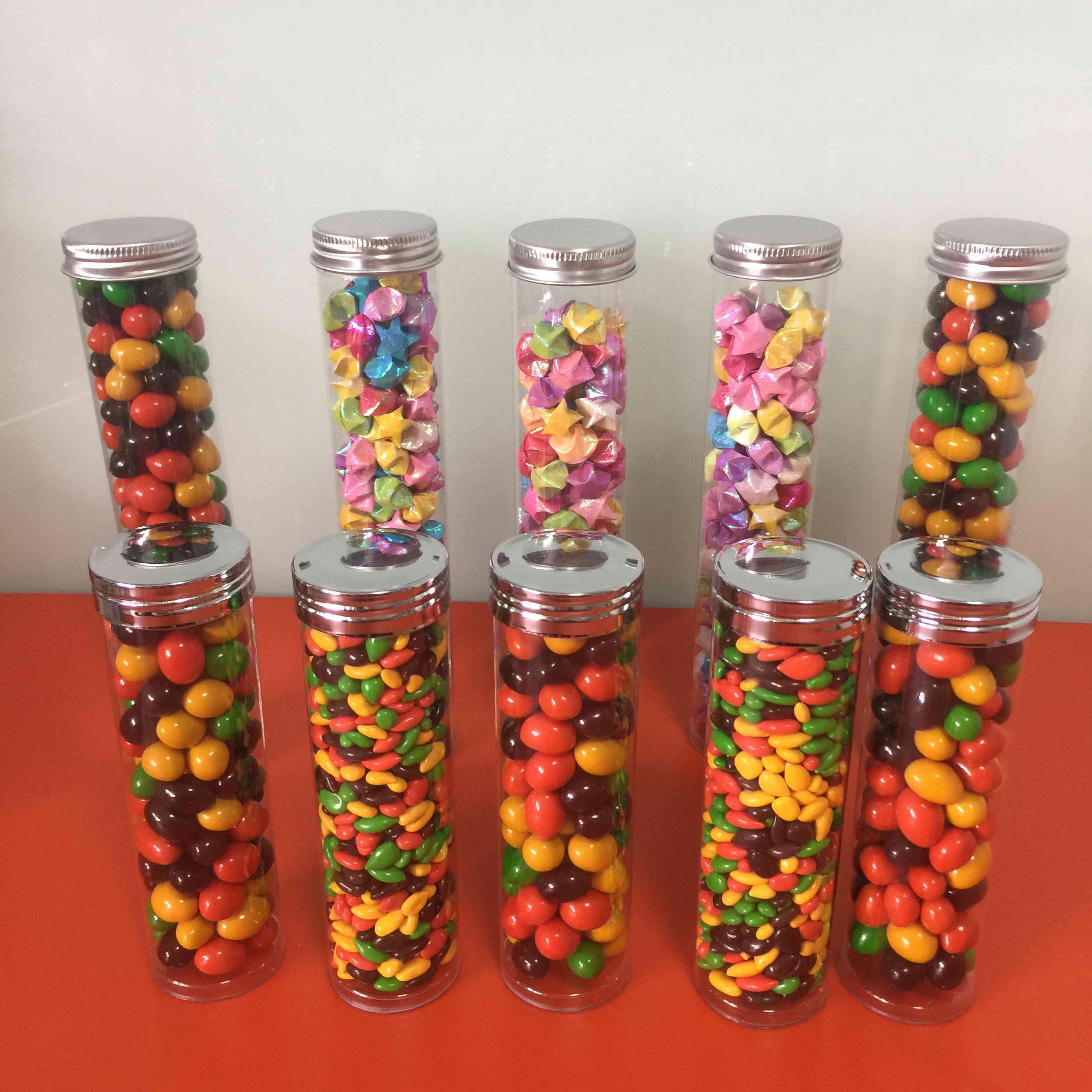 clear candy tubes packaging,jelly belly candy tubes,candy pvc tubes